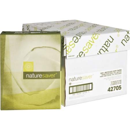International Paper 8.5x11 Recycled Paper - White - Recycled - 100% (42705)