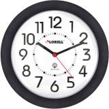 Lorell 9" Radio Controlled Profile Wall Clock (60990)