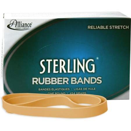 Alliance 25075 Sterling Rubber Bands - Size #107