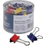 Business Source Colored Fold-back Binder Clips (65361)