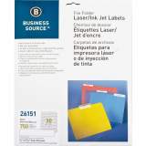 Business Source Laser/Inkjet Permanent File Folder Labels (26151)
