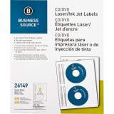 Business Source Laser/Inkjet CD/DVD Labels (26149)