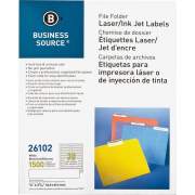 Business Source Laser/Inkjet File Folder Labels (26102)