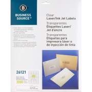Business Source Clear Return Address Laser Labels (26121)