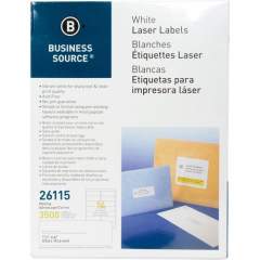 Business Source Bright White Premium-quality Address Labels (26115)