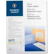 Business Source Bright White Premium-quality Shipping Labels (26117)