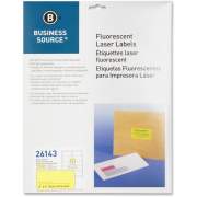 Business Source 2" Fluorescent Color Laser Labels (26143)