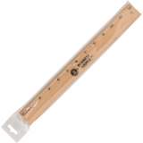 Business Source 12" Imperial Wood Ruler (32360)