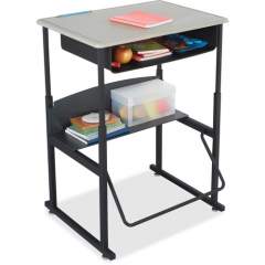 Safco AlphaBetter Desk, 28 x 20 Standard Top with Book Box (1202BE)