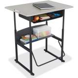 Safco AlphaBetter Desk, 36 x 24 Standard Top with Book Box (1207BE)