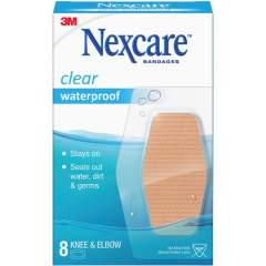 Nexcare Waterproof Bandages - Knee and Elbow - 8/Pack (58108)