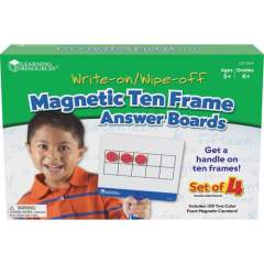 Learning Resources Magnetic 10-frame Answer Boards (LER6645)