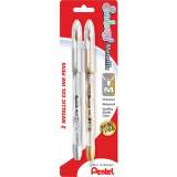 Pentel Arts Pentel Sunburst Metallic Color Permanent Gel Pens (K908MBP2XZ)
