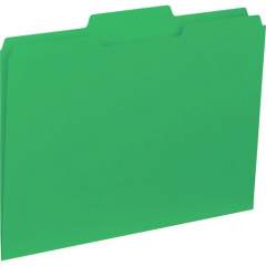 Business Source 1/3 Tab Cut Letter Recycled Top Tab File Folder (43563)