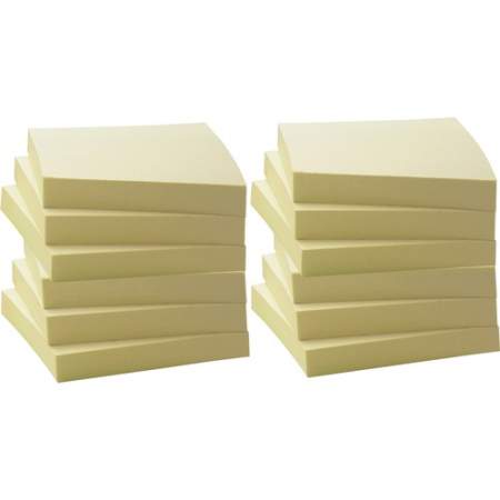 Business Source Yellow Adhesive Notes (36620)