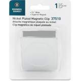Business Source Nickel Plated Magnetic Clips (37510)