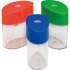 Integra Assorted Color Oval Plastic Sharpeners (42850)