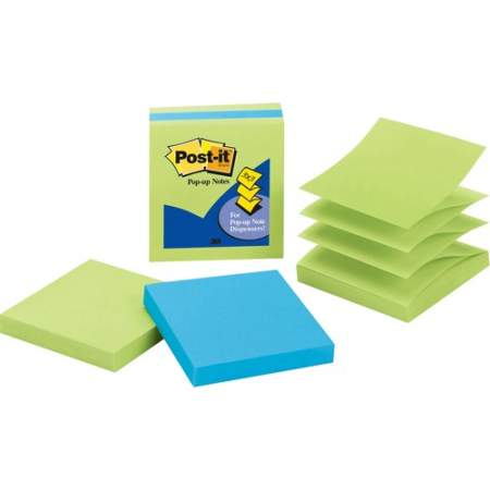 Post-it Pop-up Note Pads - Jaipur Collection (33013AULE)