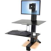 Ergotron Workfit-S, Single Ld With Worksurface+ (33350200)