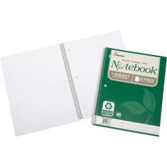 SKILCRAFT Single - Subject Recycled Spiral Notebook - Letter (6002028)