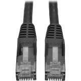 Tripp Lite 100ft Cat6 Gigabit Snagless Molded Patch Cable RJ45 M/M Black 100' (N201100BK)