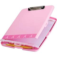 Breast Cancer Awareness Officemate Slim Clipboard Storage Box (08925)
