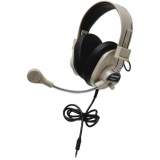 Califone Deluxe Stereo Headset With To Go Plug (3066AVT)