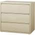 Lorell 3-Drawer Putty Lateral Files (88030)