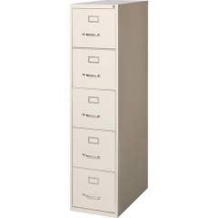 Lorell Fortress Series 28.5'' Letter-size Vertical Files - 5-Drawer (88039)