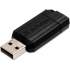 Verbatim 8GB Pinstripe USB Flash Drive - Black (49062)
