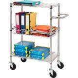 Lorell 3-Tier Rolling Carts (84859)