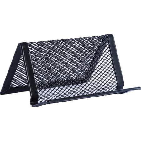 Lorell Black Mesh/Wire Business Card Holder (84151)