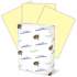 Hammermill Paper for Copy 8.5x11 Laser, Inkjet Colored Paper - Canary - Recycled - 30% (104307)