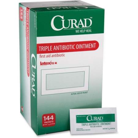 Curad Triple Antibiotic Ointment Packets (CUR001209Z)