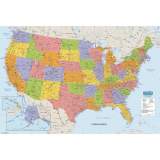 House of Doolittle Laminated United States Map (721)