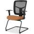 Lorell ErgoMesh Series Mesh Side Arm Guest Chair (8620214)