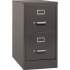 Lorell Fortress Series 26.5'' Letter-size Vertical Files - 2-Drawer (60156)