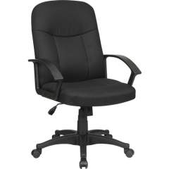 Lorell Executive Fabric Mid-Back Chair (84552)