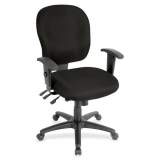 Lorell Multifunction Task, Black Frame Chair (3310063)