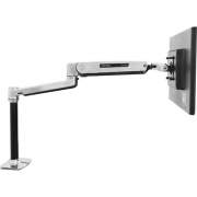 Ergotron Desk Mount for Flat Panel Display - Polished Aluminum (45360026)