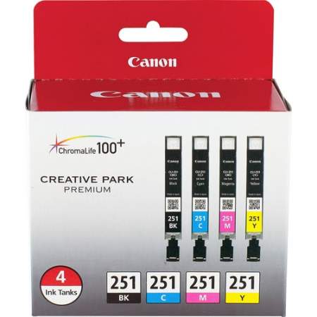 Canon CLI-251 Original Ink Cartridge (CLI251BCMY)