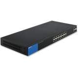 LINKSYS Business 16-Port Gigabit Smart Managed Switch with 2 Gigabit and 2 SFP Ports (LGS318)
