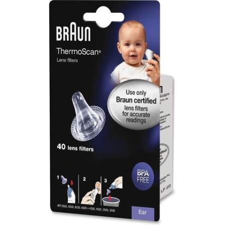 Braun Ear Thermometer Lens Filters (LF40US01)