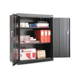 Alera Assembled 42" High Heavy-Duty Welded Storage Cabinet, Two Adjustable Shelves, 36w x 18d, Black (CM4218BK)