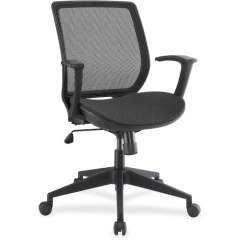 Lorell Mesh/Mesh Executive Mid-back Chair (84840)