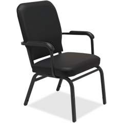 Lorell Fixed Arms Vinyl Oversized Stack Chairs (59600)