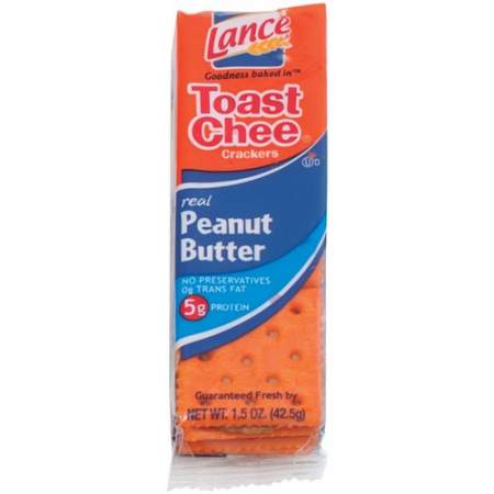 Lance Toast Chee Peanut Butter Cracker Sandwiches (SN40653)