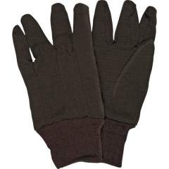 MCR Safety General Purpose Brown Jersey Gloves (CRW7100D)