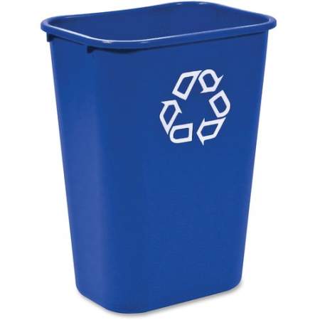 Rubbermaid Commercial Large Recycling Wastebasket (295773BLUE)