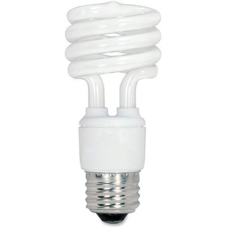 Satco 13-watt Fluorescent T2 Spiral CFL Bulb (S6235)